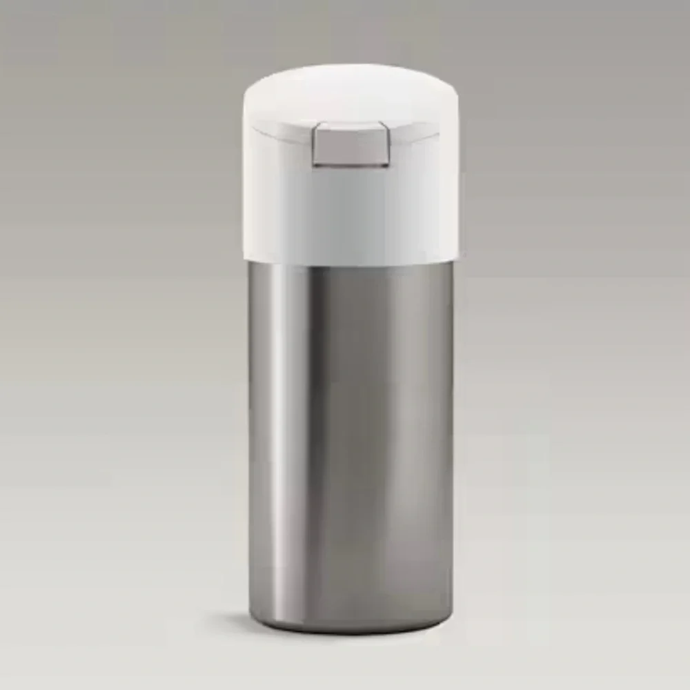 KOHLER Disinfecting Wipes Dispenser Stainless Steel Canister Easy One Touch Lid